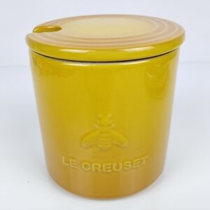 Le Creuset Yellow Honey Pot
